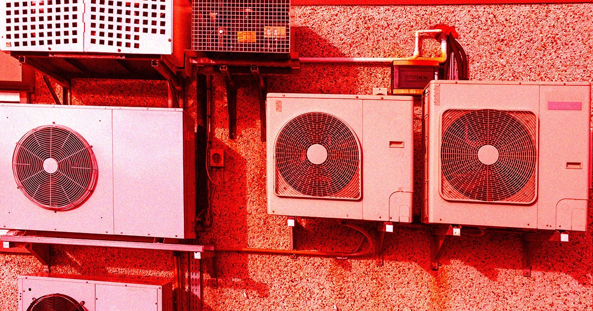 All commercial and public buildings have been banned from lowering their AC below 81 degrees, despite record shattering heatwaves across Europe.