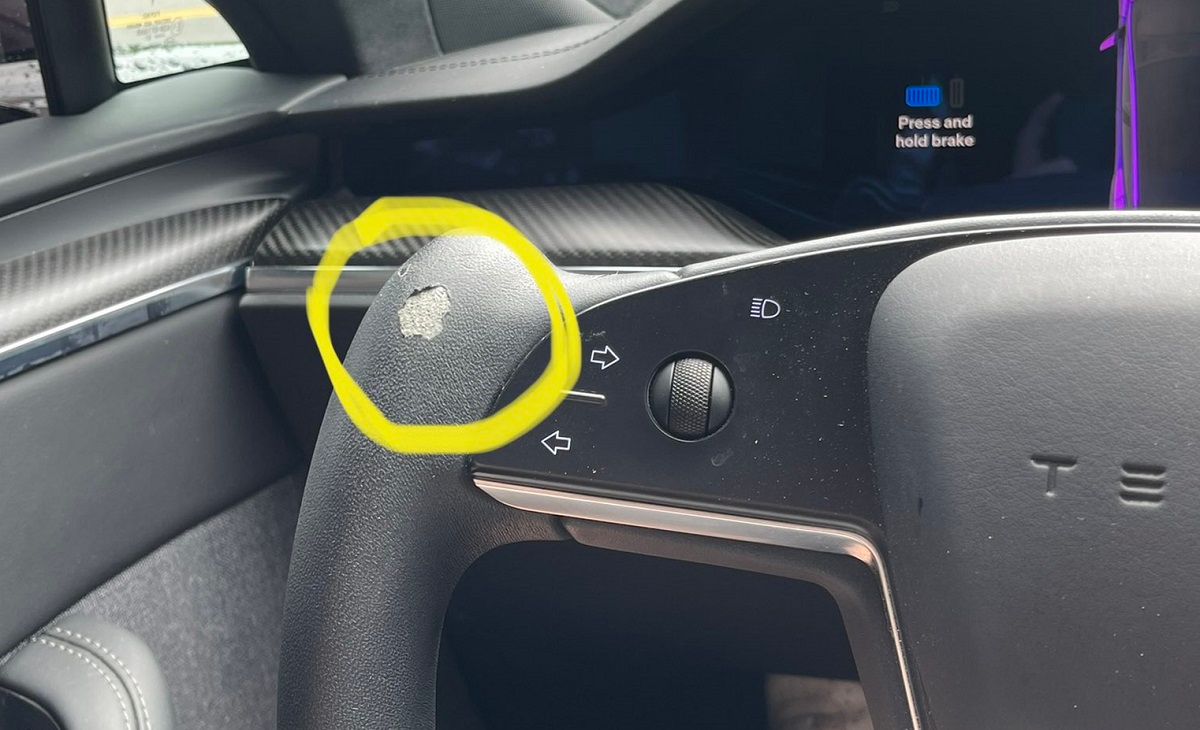 Some Tesla Model S owners are complaining that at just ten to 20,000 miles on their vehicles, their steering yokes have started to, uh... disintegrate.