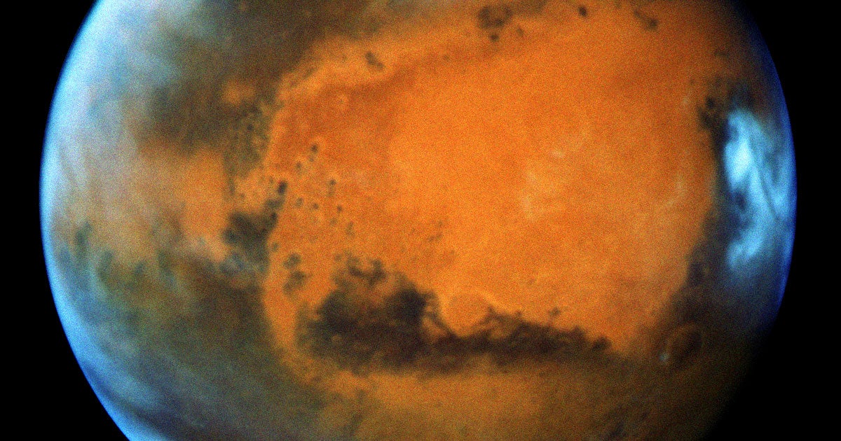 NASA pointed the incredibly powerful James Webb Space Telescope at Mars for the first time, getting a new look at some of the planet's oldest scars.