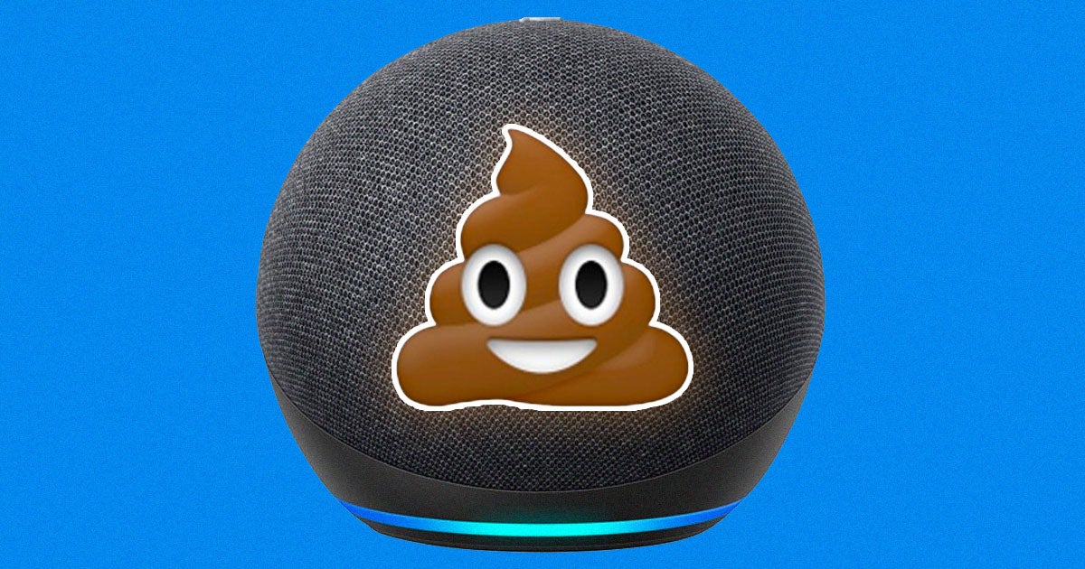 Many kids — and their parents — have stumbled on a fascinating discovery: that yelling “poop” at their Alexa devices made a certain song play.