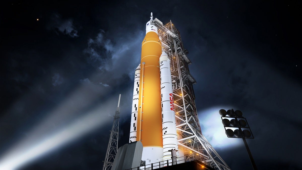 On the day of its next launch attempt, NASA's Moon-bound Space Launch System is dealing with a fuel leak on the launchpad.
