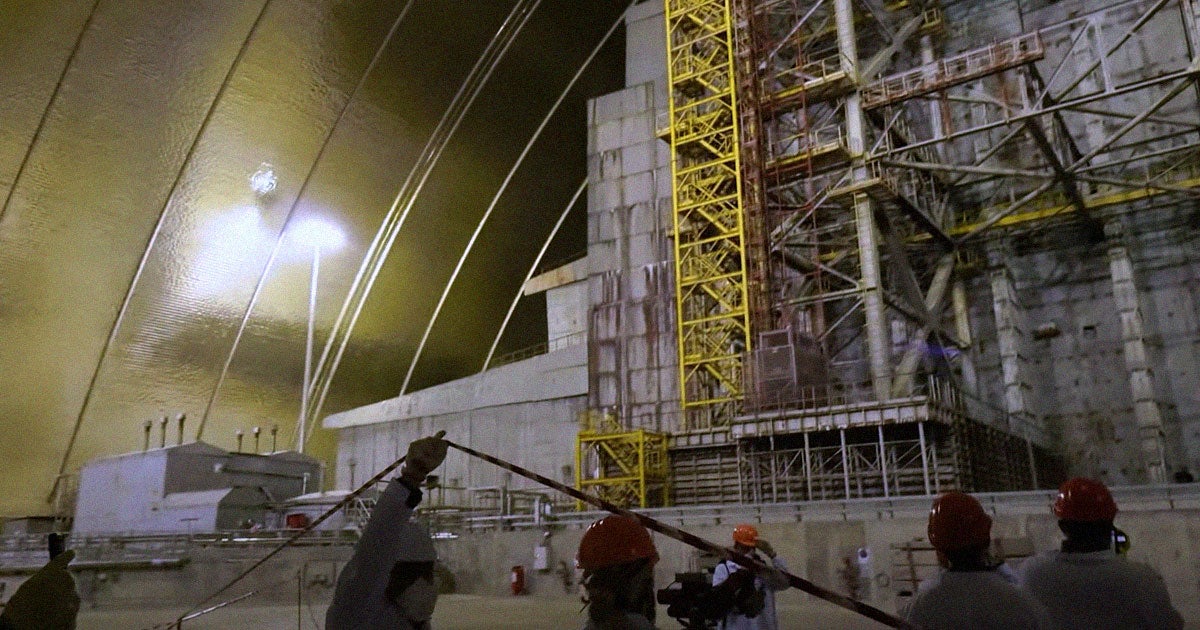 In October 2021, months before Russia's invasion, a YouTuber got an exclusive look inside the New Safe Confinement site at the Chernobyl nuclear plant.