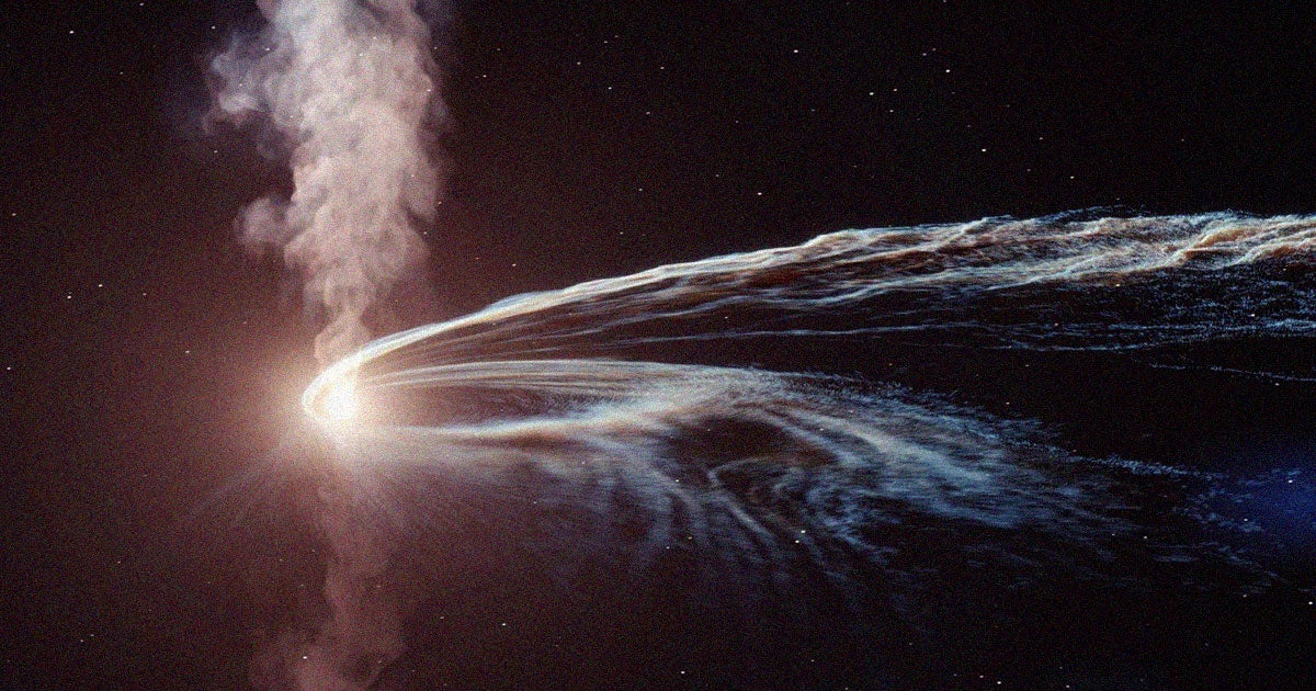 It's fairly common knowledge that black holes can eat stars — but until recently, it was much rarer to hear about them "burping up" those stars' remains. 