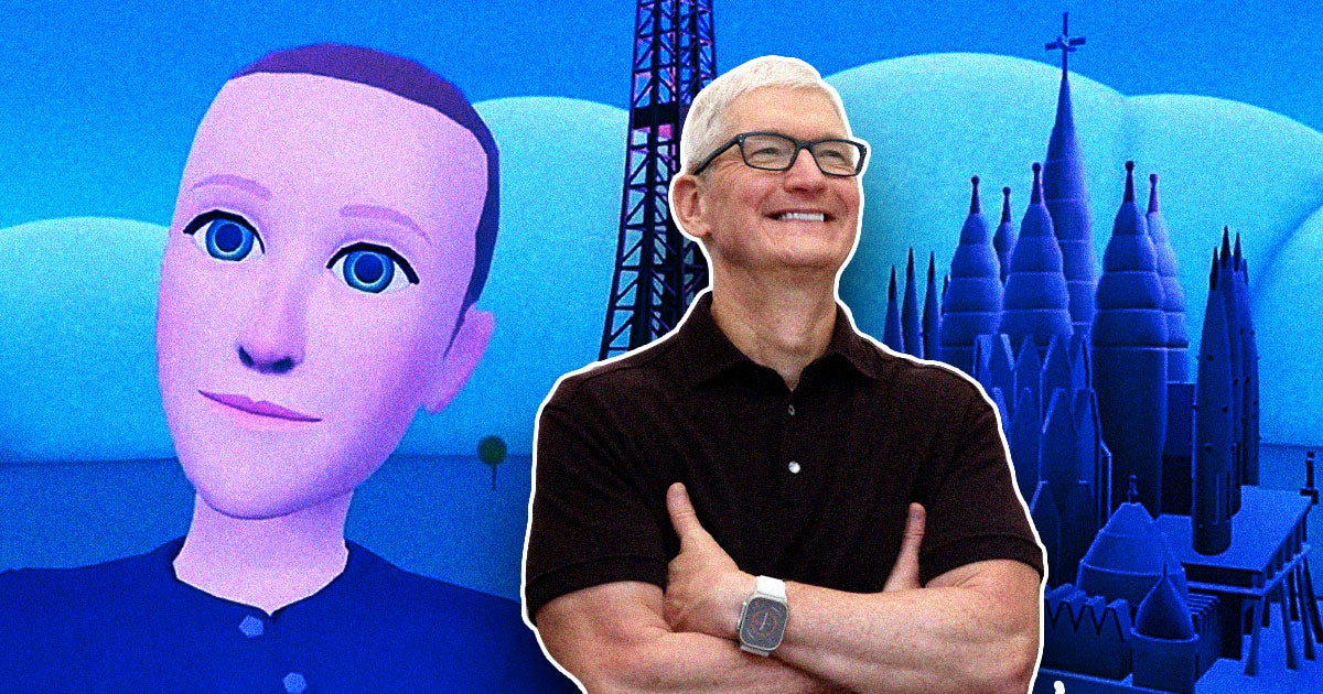 Mark Zuckerberg's metaverse project has been universally panned as a bad joke. And now, Apple CEO Tim Cook says he's also not convinced.