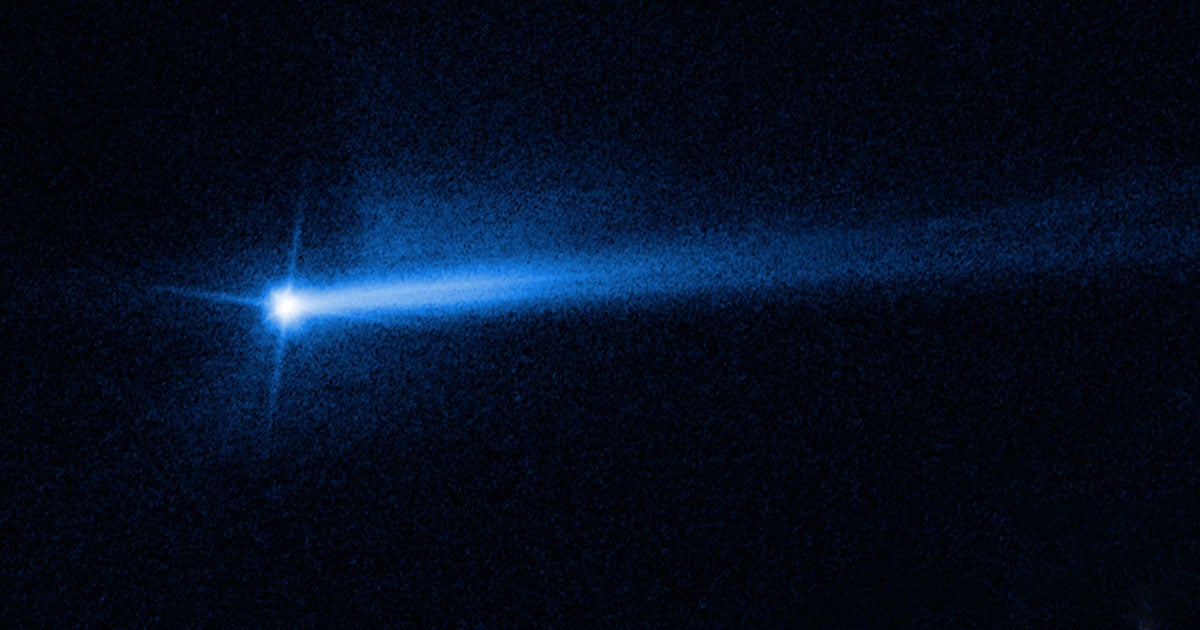 NASA has announced that after successfully smashing its Double Asteroid Reduction Test (DART) into an asteroid, the space rock ejected two comet tails.