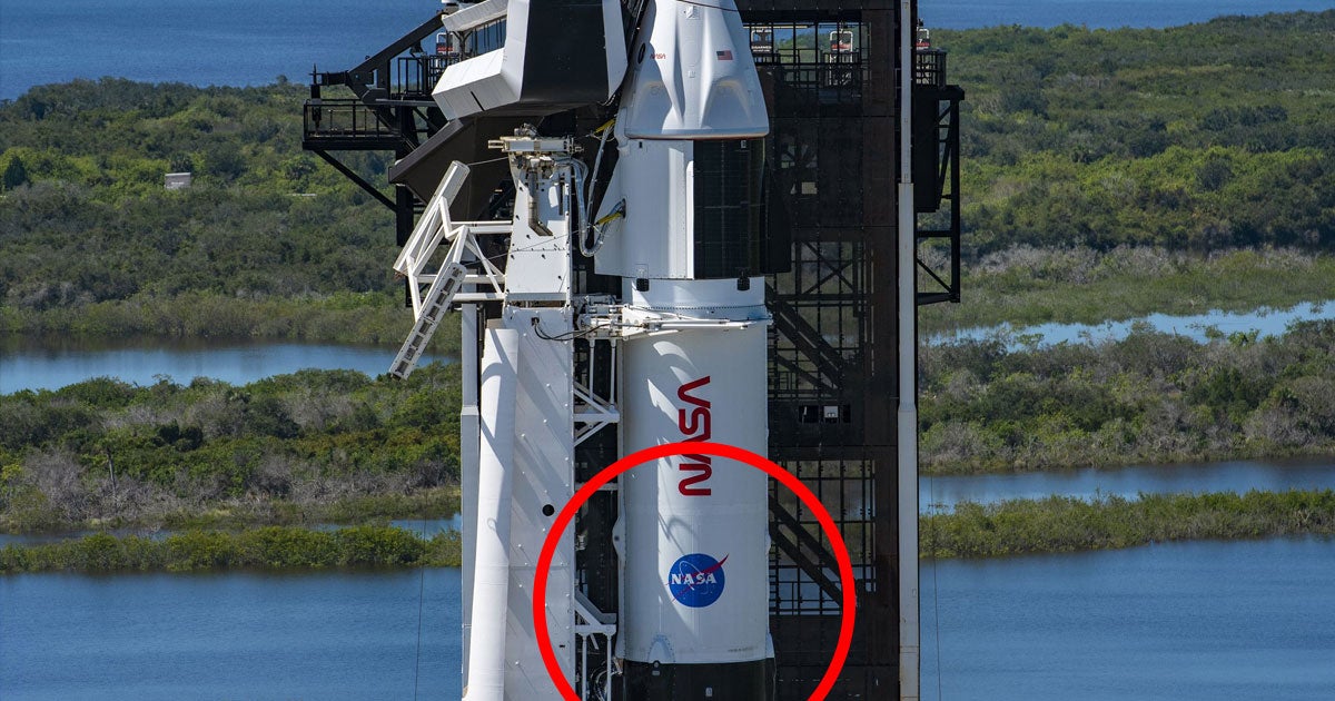 Before it disappeared in a cloud of smoke during Wednesday's launch, there was something off about the looks of SpaceX's Falcon 9 rocket.