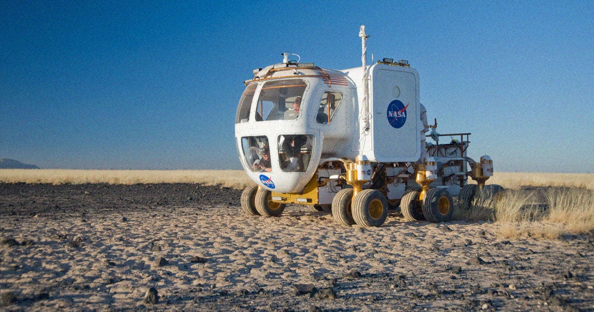 Astronauts will make use of a specialized, pressurized rover that can handle any terrain the Moon throws at it, but it also doubles as an RV.