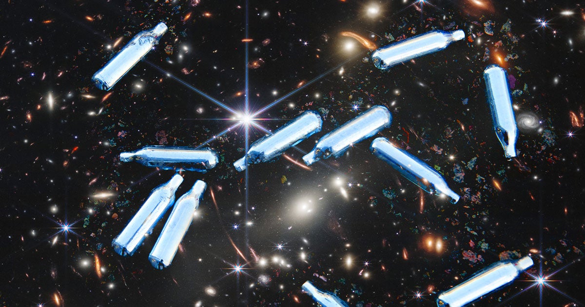 Scientists believe that there could well be nitrous oxide, better known as whippets or laughing gas, in space — and that it could indicate life.