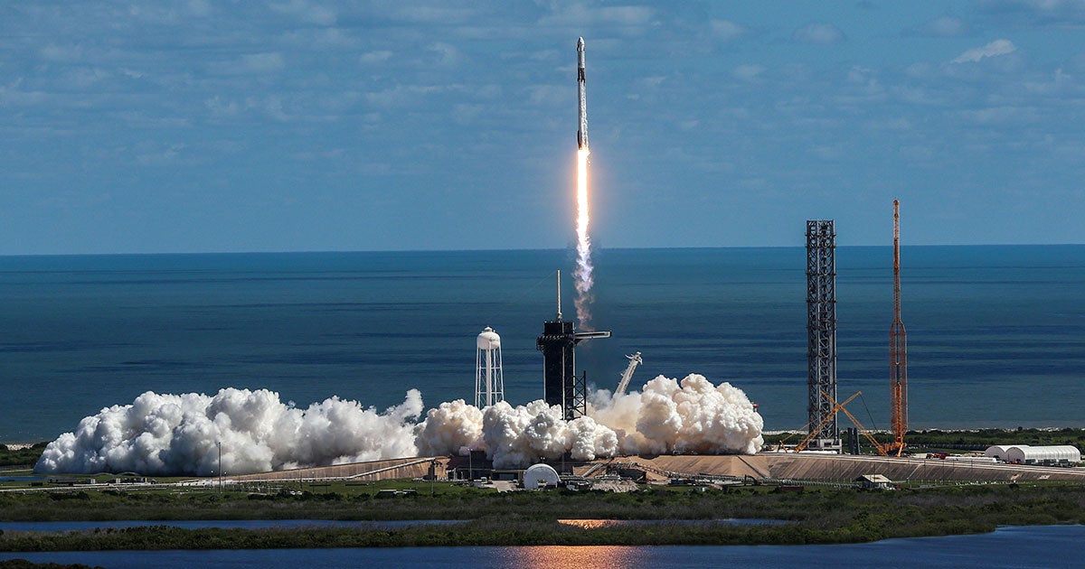 NASA and SpaceX launched Russian cosmonaut Anna Kikina to the International Space Station on board a Crew Dragon spacecraft today, despite tensions.