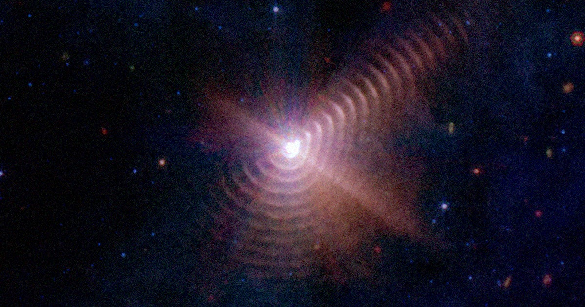 The James Webb Space Telescope has done it again — and this time, its stunning image looks a lot like a human fingerprint.