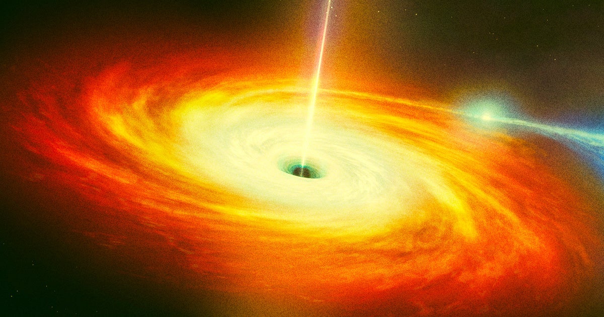 Astronomers, expecting a gamma ray burst, instead discovered an extremely distant black hole that is regularly destroy stars.