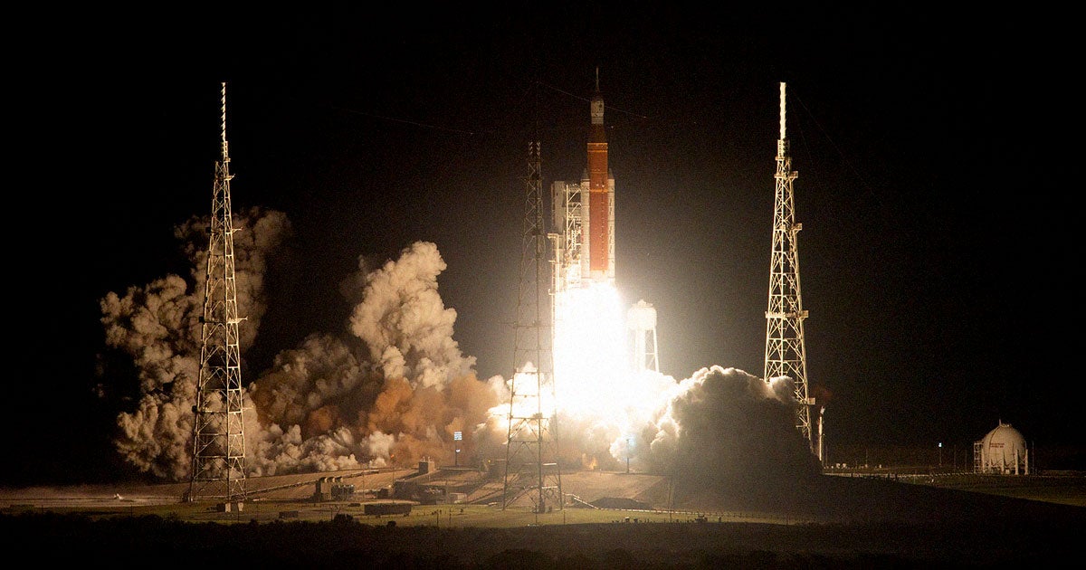 NASA has successfully launched its gigantic Space Launch System (SLS) Moon rocket early Wednesday morning, a landmark moment.