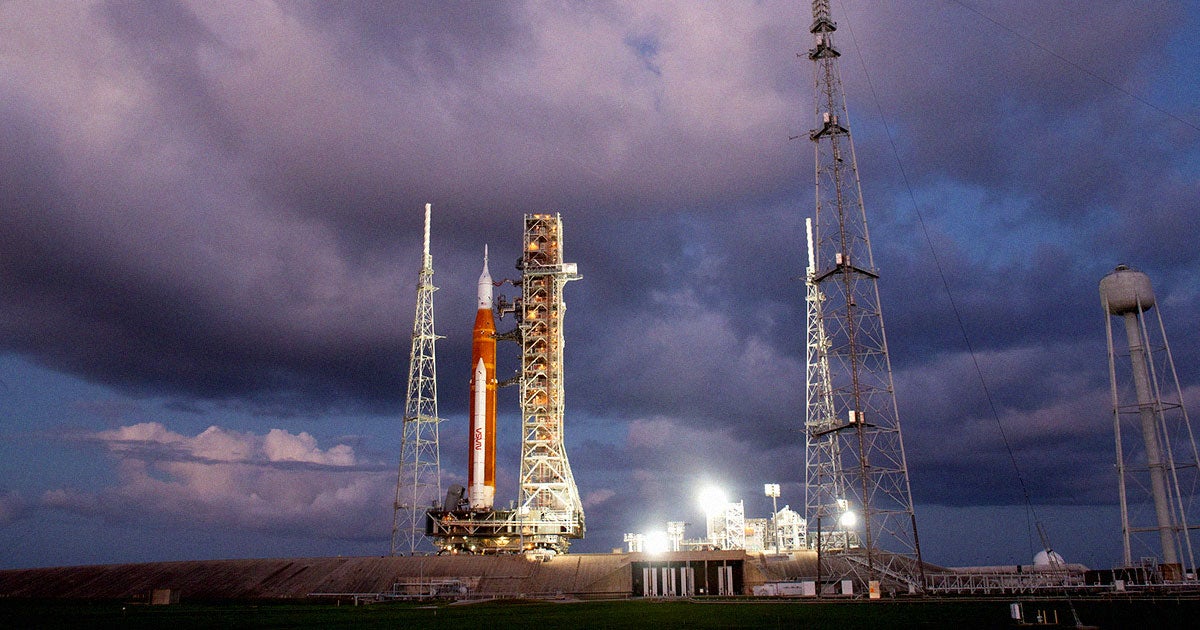 NASA's uber-expensive Space Launch System (SLS) Moon rocket is officially back on the launch pad, but the agency is getting nervous about Hurricane Nicole.
