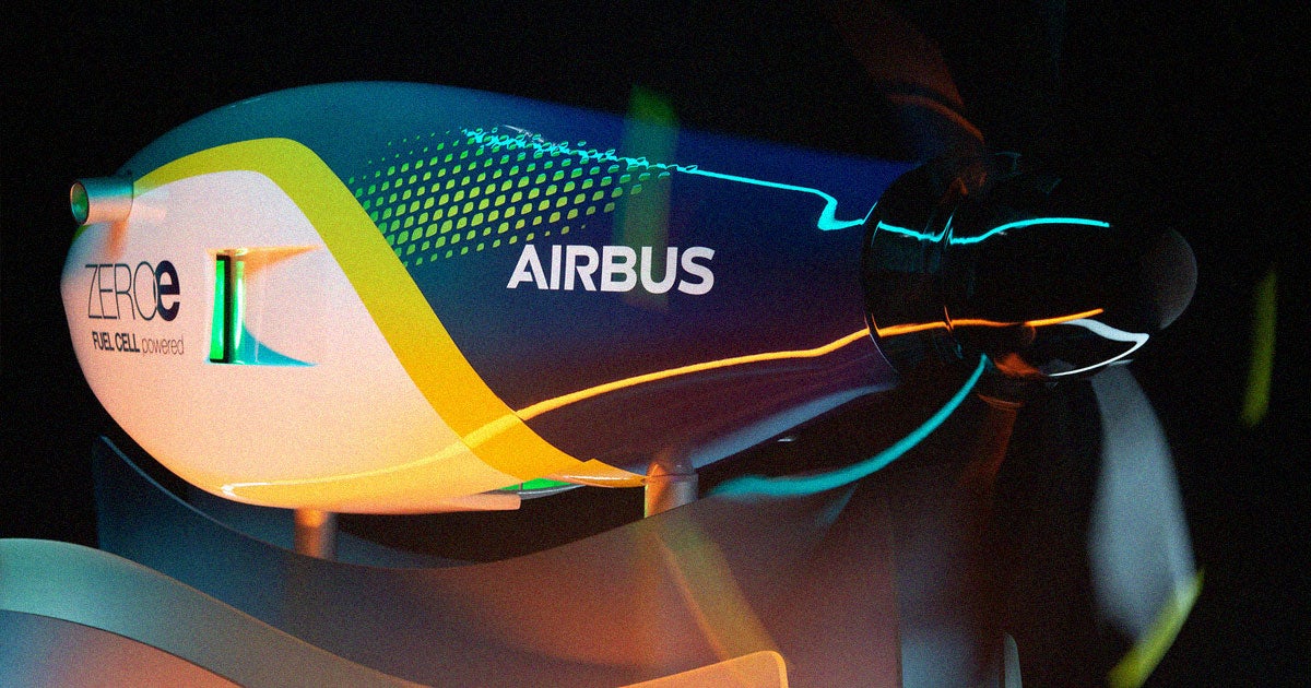 Airbus has announced it is strapping an experimental hydrogen fuel cell engine to a modified A380 superjumbo jet for an upcoming test.