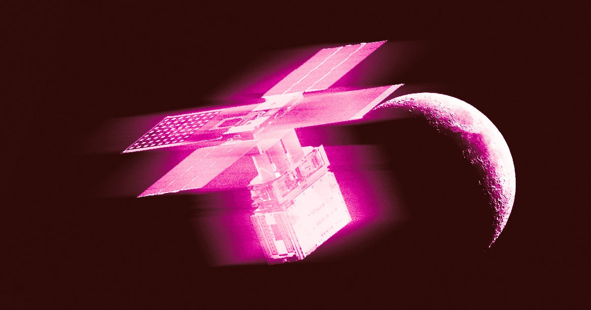 NASA's lunar mission has lost one its cube-shaped satellite entourage, which over the weekend shot out of the Moon's orbit.