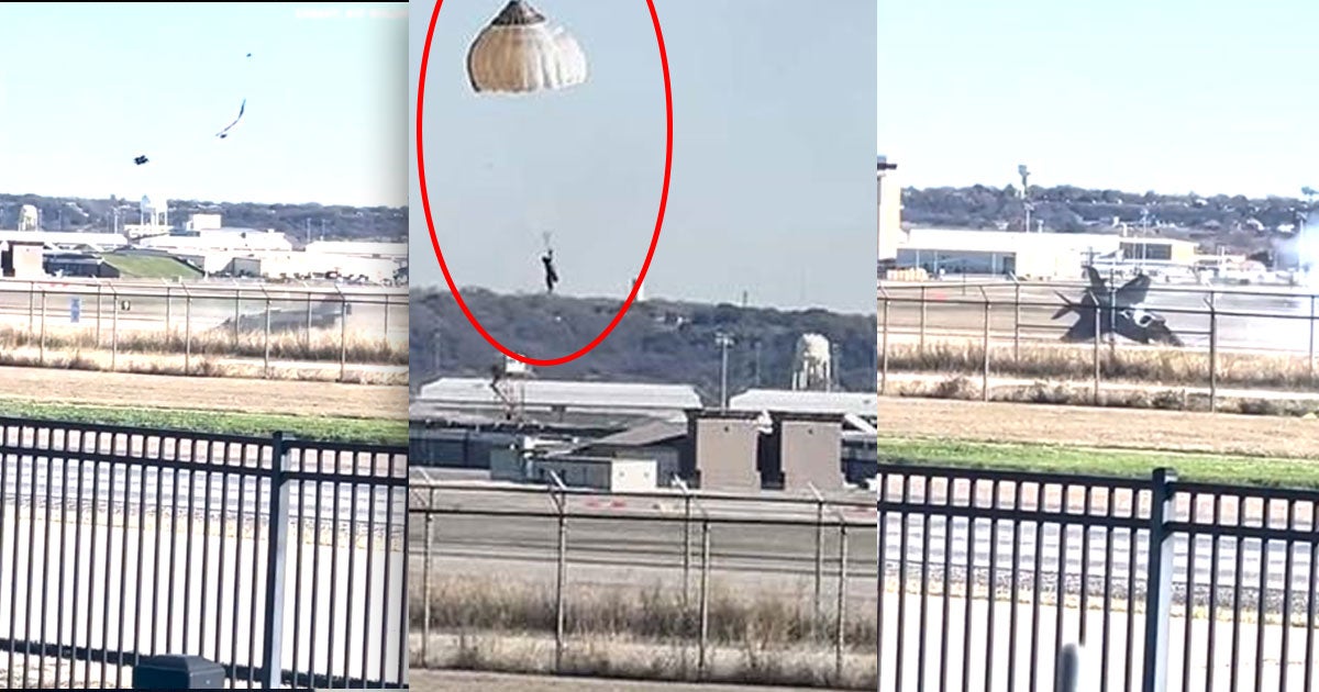 In a viral video, an uber-expensive F-35 jet bounces weirdly on the runway before ejecting the fighter pilot inside — and man, is it freaky to watch.