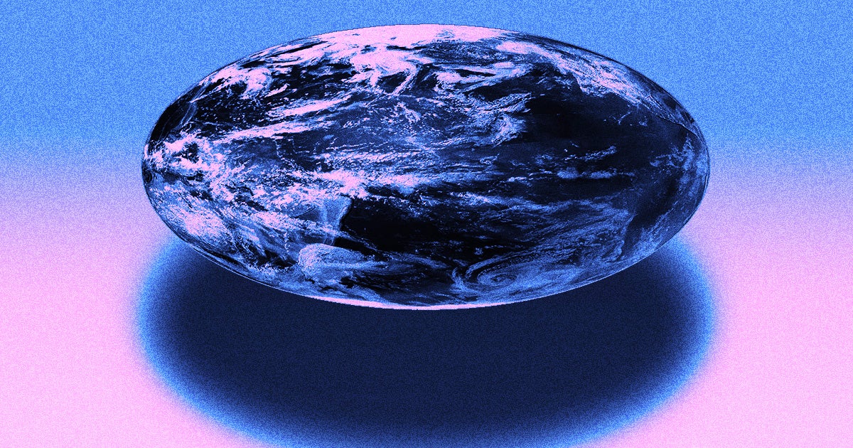 The Flat Earthers have struck again — and this time, they're pondering why cities don't plummet into space when they're on the planet's "bottom."