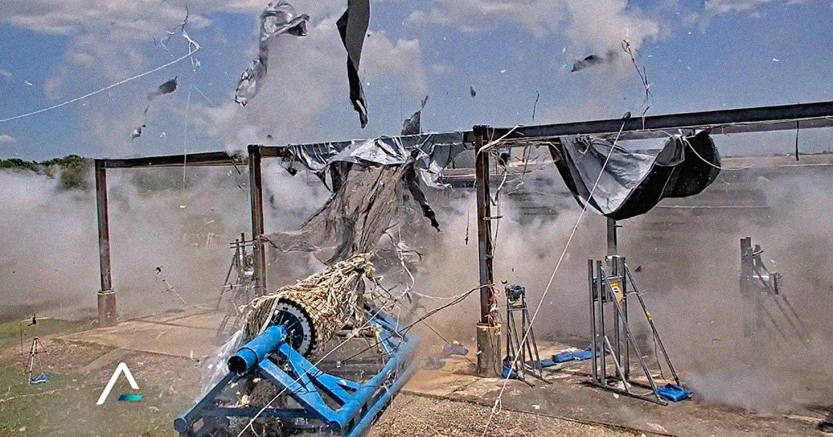 Space startup Sierra Space intentionally blew up a prototype inflatable space station module to see how much punishment it can take.