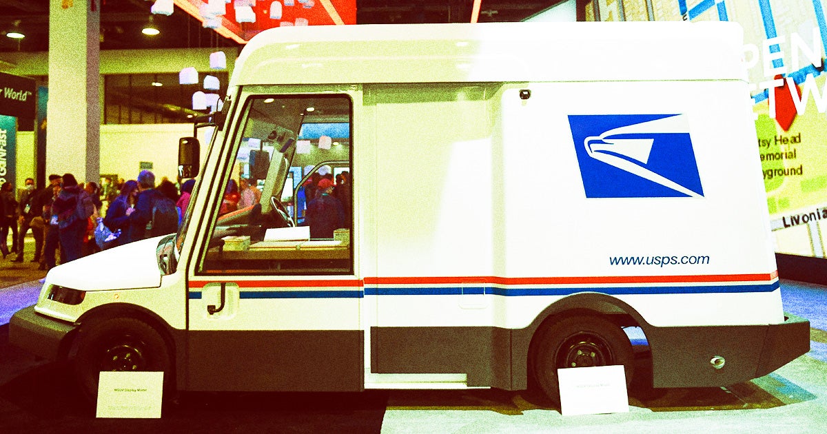 The agency will buy at least 45,000 electric "Next Generation Delivery Vehicles," plus a minimum of another 21,000 EVs provided by commercial automakers.