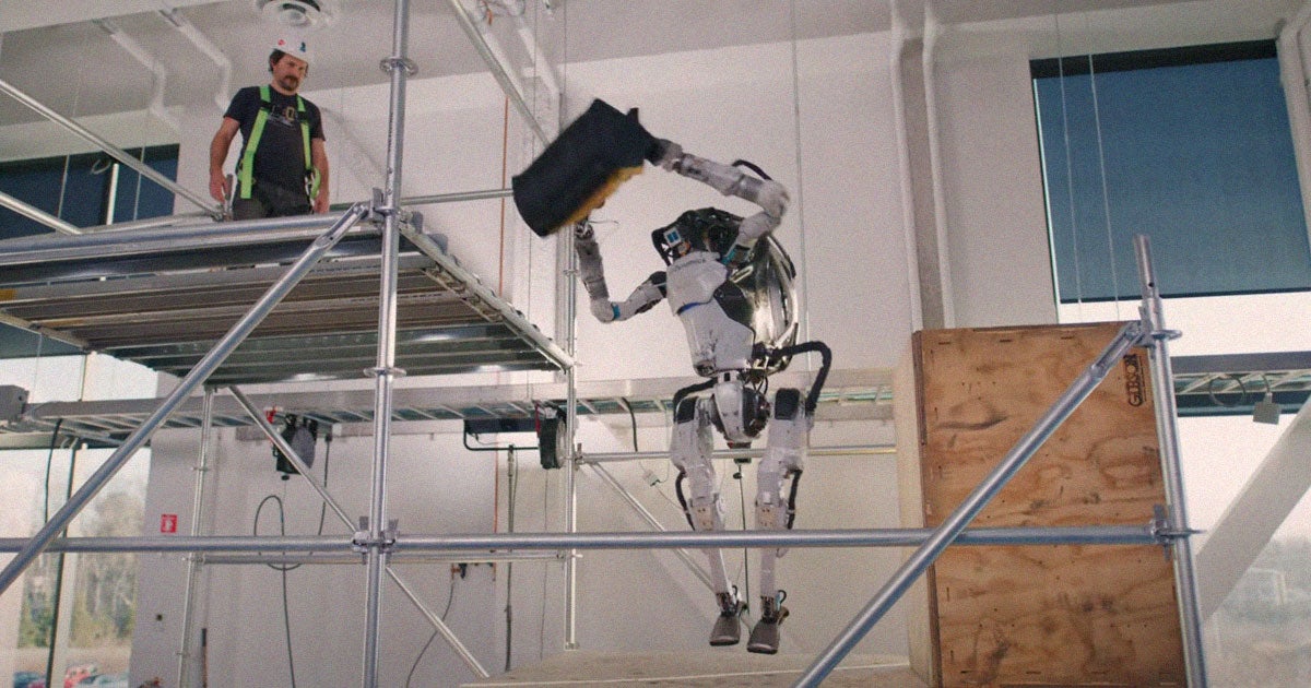 Boston Dynamics' Atlas robot showed off its problem solving skills in a video titled "Atlas Gets a Grip," released by the robot maker today.