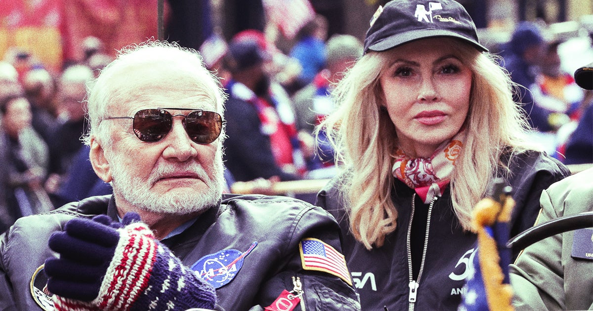 Famed Apollo astronaut Buzz Aldrin has married a woman who works for him at the cool age of 93 in a ceremony that took place on his birthday.