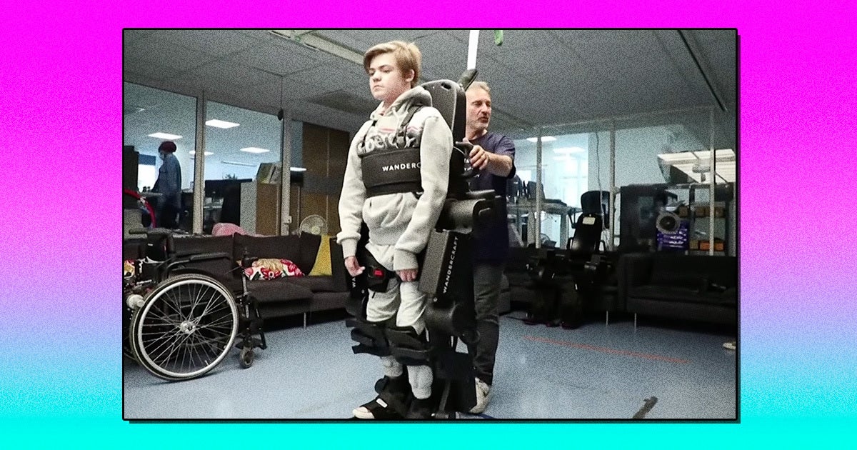 The self-balancing exoskeleton, known as Atalante, will help in gait training in clinical environments and is impressively able to be used hands free.