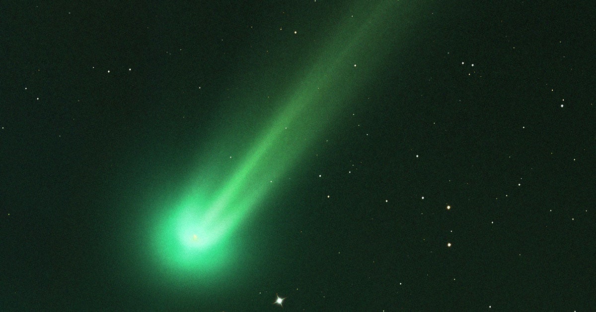 If you go outside at night on a clear day, there's a decent chance you'll be able to spot a giant, green comet passing by our planet.