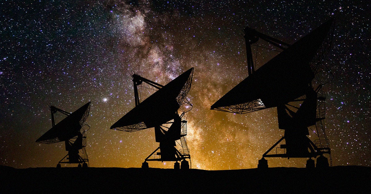 An international team of researchers have captured radio signals originating from atomic hydrogen from an extremely distant galaxy.