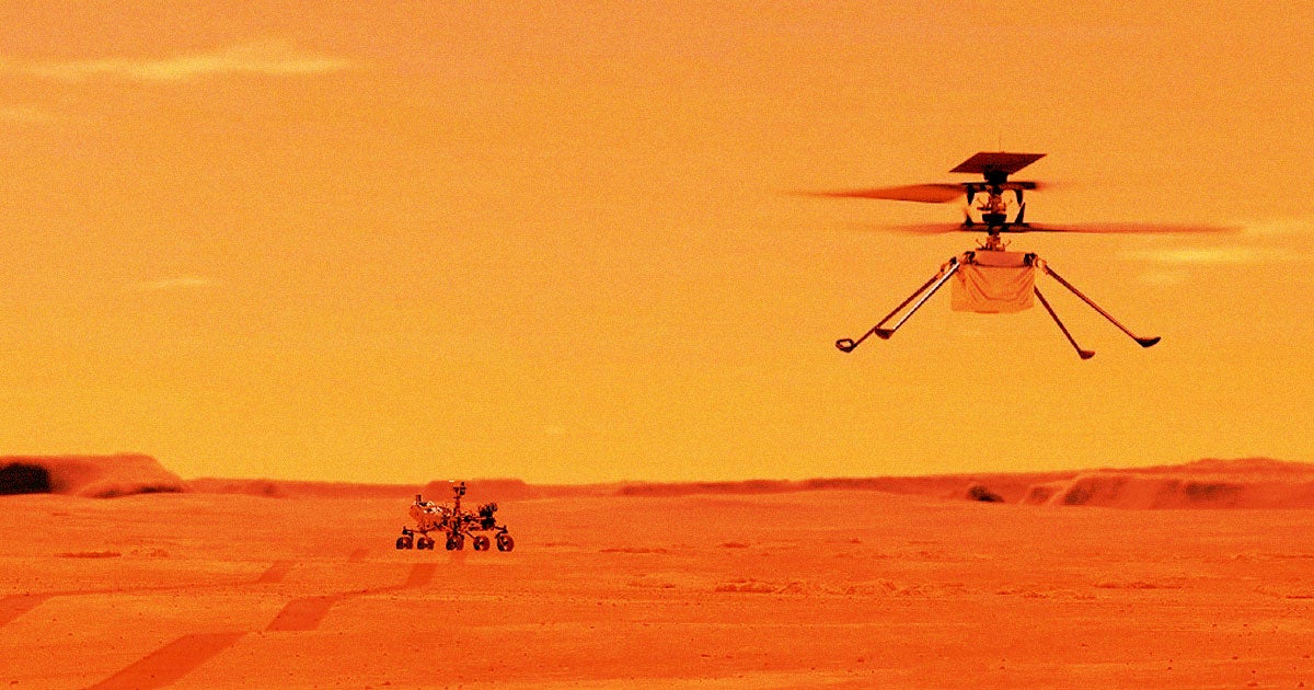 We have a humble suggestion: NASA should make interplanetary history once more by having its Ingenuity Mars helicopter do some sick tricks.