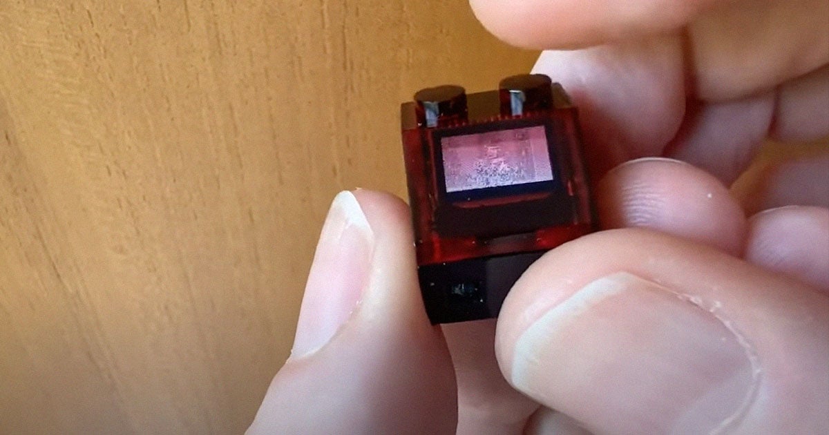 YouTuber and Weta Workshop graphics engineer James Brown has turned a tiny Lego brick into a device that can play the 1993 hit video game "Doom."