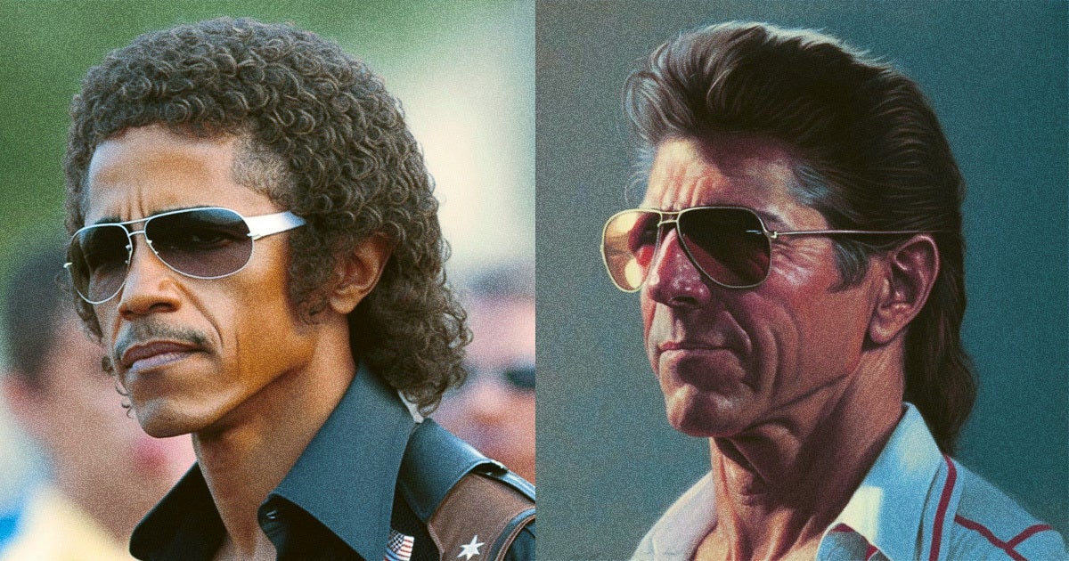 Nothing will make you feel more patriotic than this Twitter thread of mullet-headed US presidents, generated with the help of Midjourney's AI.