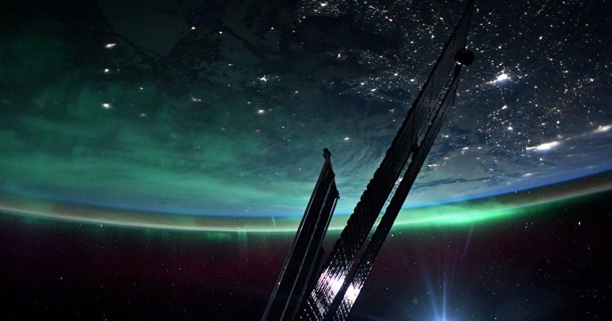 NASA astronaut Josh Cassada took an "absolutely unreal" photo of the northern lights from on board the International Space Station.