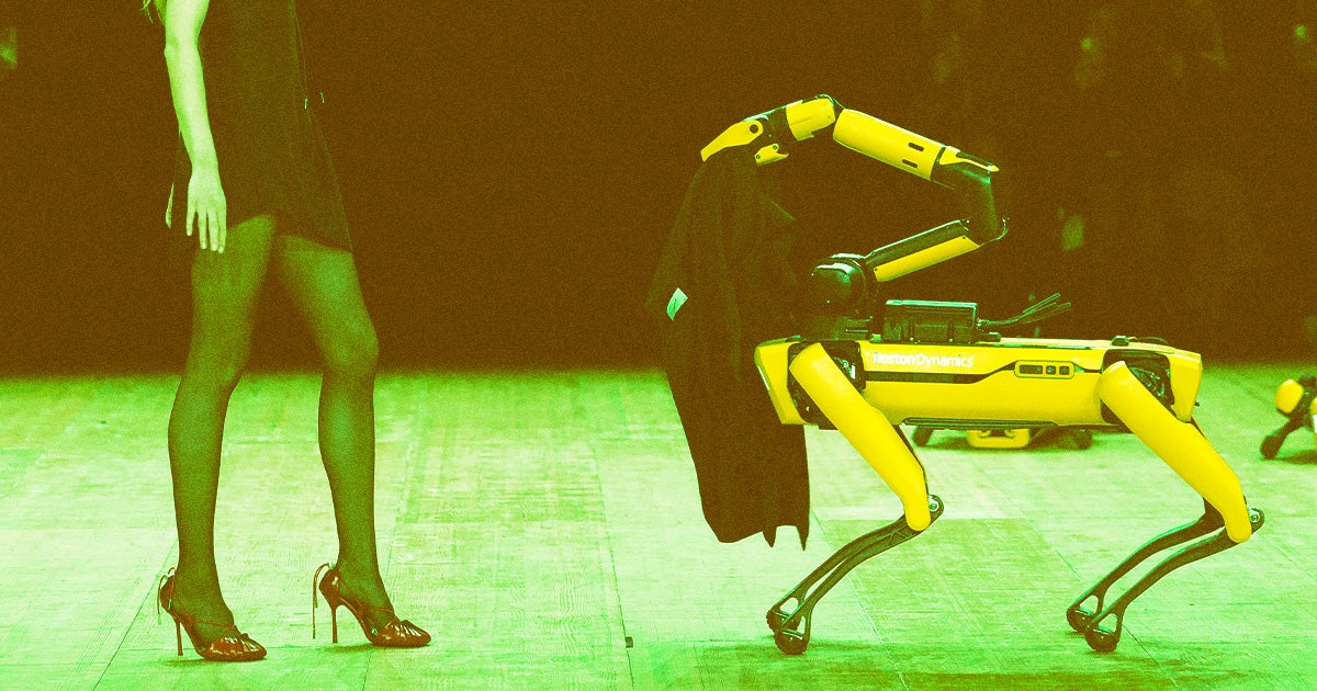 To the credit of both Coperni and Boston Dynamics, we can't stop thinking about the viral robodogs-on-the-runway stunt. But only because it sucked.