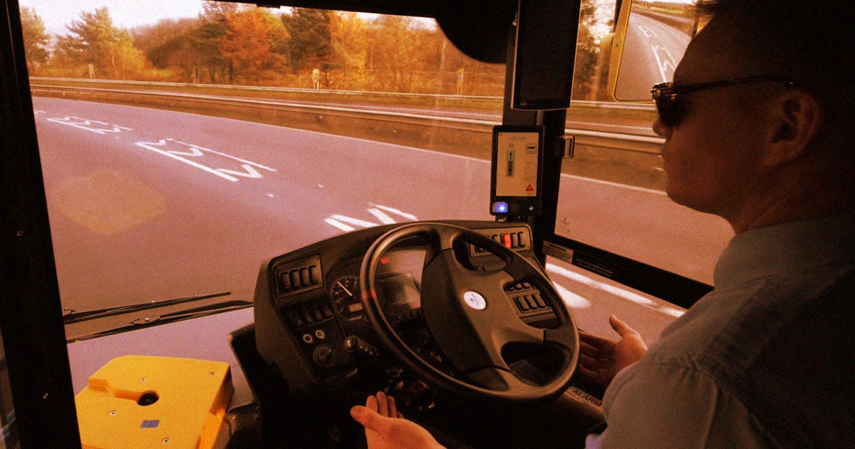 A new "self-driving bus" pilot program in Scotland will require not one but two full-time human operators when it hits the road.