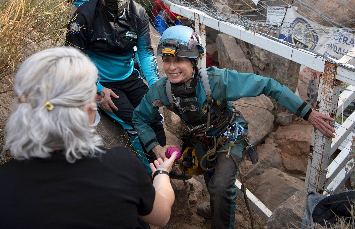 You'd think being trapped in a cave for over a year would be a nightmare, but Spanish mountaineer Beatriz Flamini says it was a mighty good time.