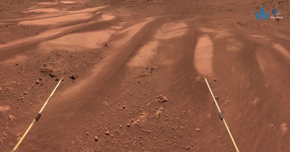 China's Zhurong rover, which has spent months exploring the Martian surface, may have found evidence of liquid water at low latitudes.