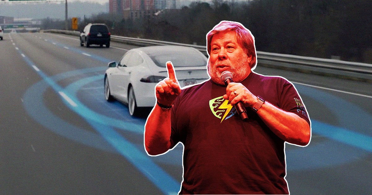 In a CNN interview, Apple co-founder Steve Wozniak claimed that a Tesla is "trying to kill you every chance it can."