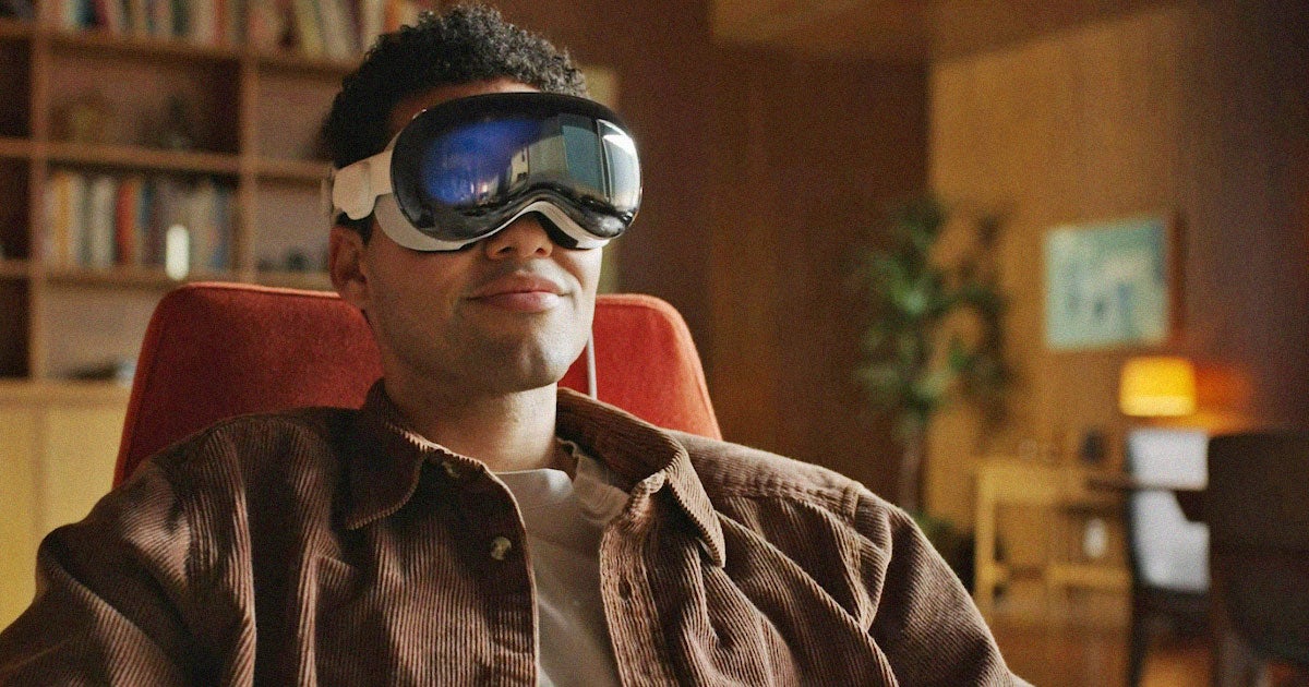 Apple's expensive new headset can simply register your eyes via a feature called Optic ID by scanning the wearer's irises.