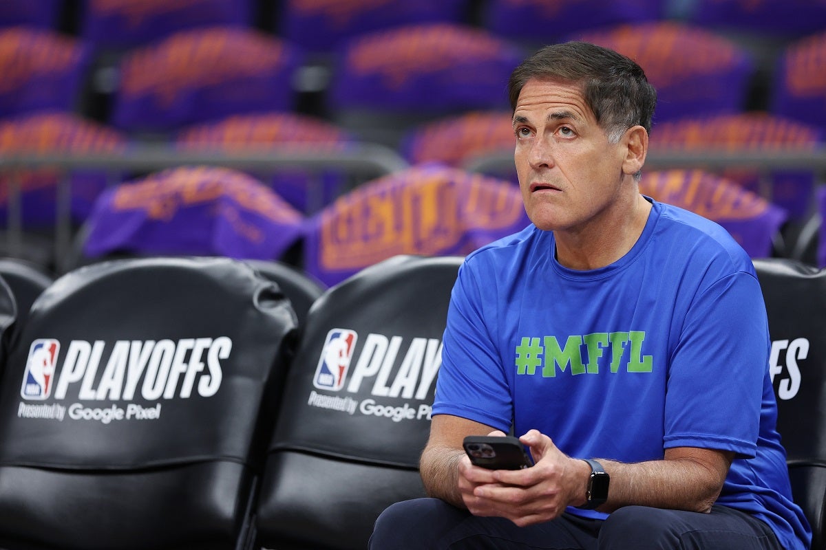 Stressed out about a potential AI-wrought apocalypse? Billionaire Mark Cuban says that's fair, actually. Cheers!