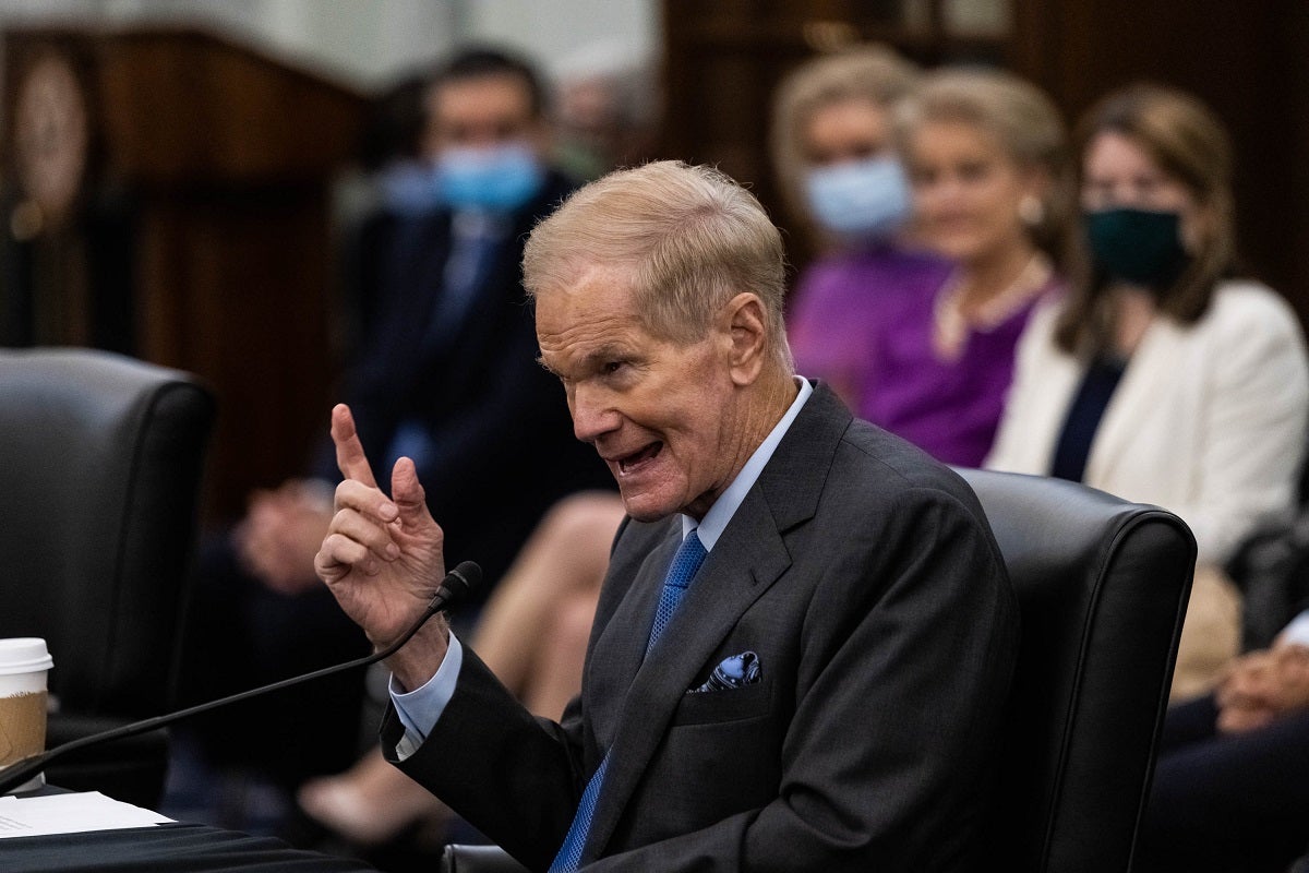 NASA chief Bill Nelson has Moon water on the mind — also, specifically, the idea that China might get to that precious Moon water first.