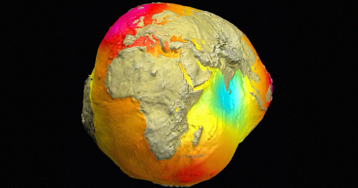 Below the Indian Ocean, there's a giant "gravity hole" over one million square miles in size. Scientists may have figured out why it exists.