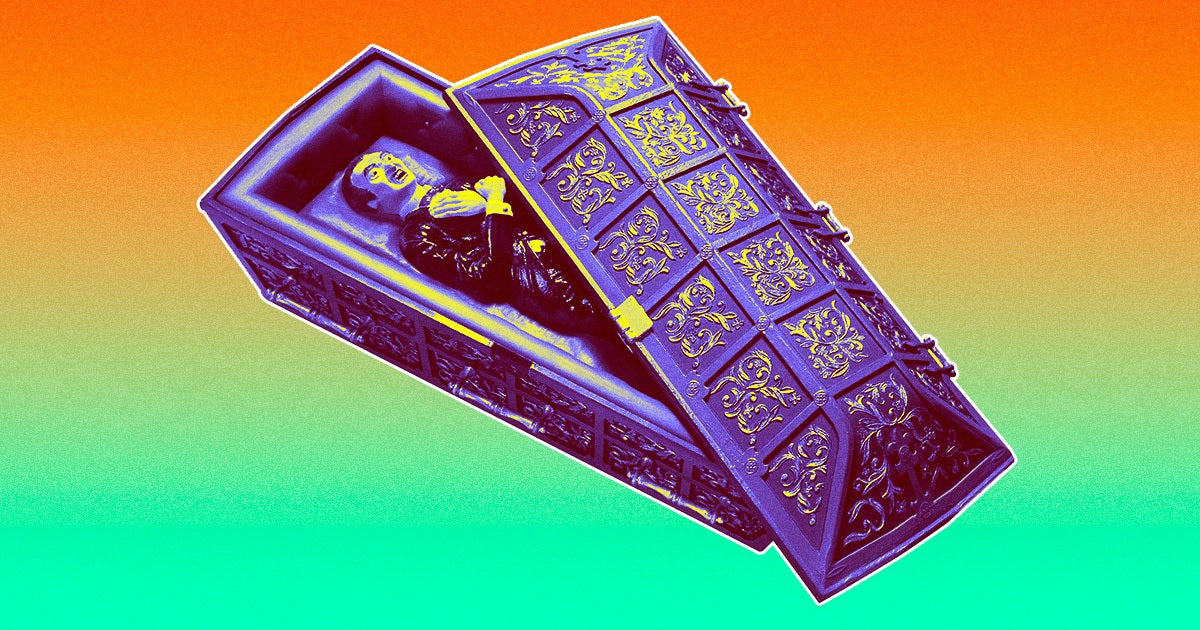 A 76-year-old woman who'd been declared dead after a stroke gasped for air when her coffin was opened at a funeral home.