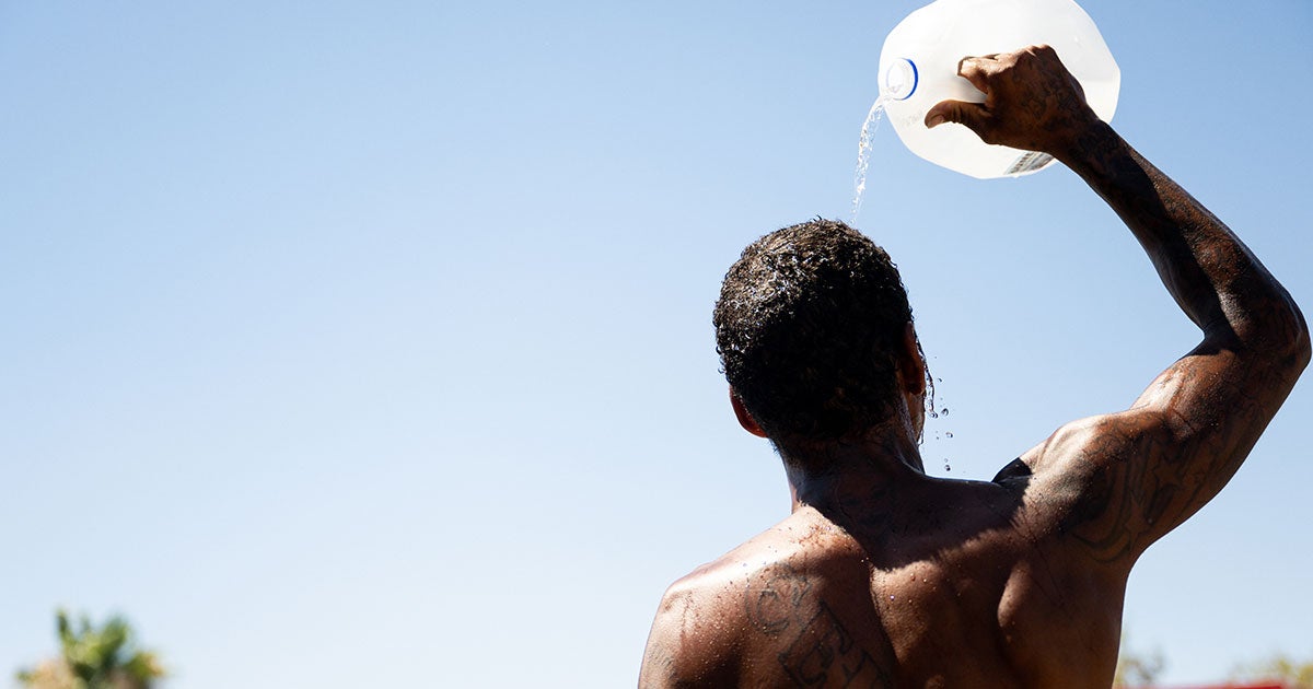 The asphalt in one Arizona county is so hot, people are getting life-threatening burns simply for falling on the blistering ground.