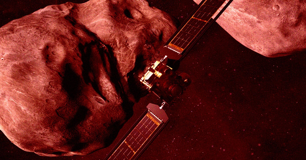 NASA's Hubble Space Telescope has captured the aftermath of the space agency's DART battering ram that smashed into an asteroid last year.