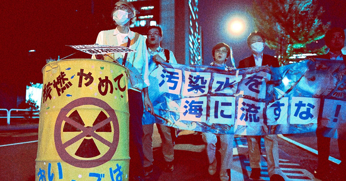 The UN has given Japan the green light to dump into the Pacific Ocean its treated radioactive water from the Fukushima nuclear disaster.
