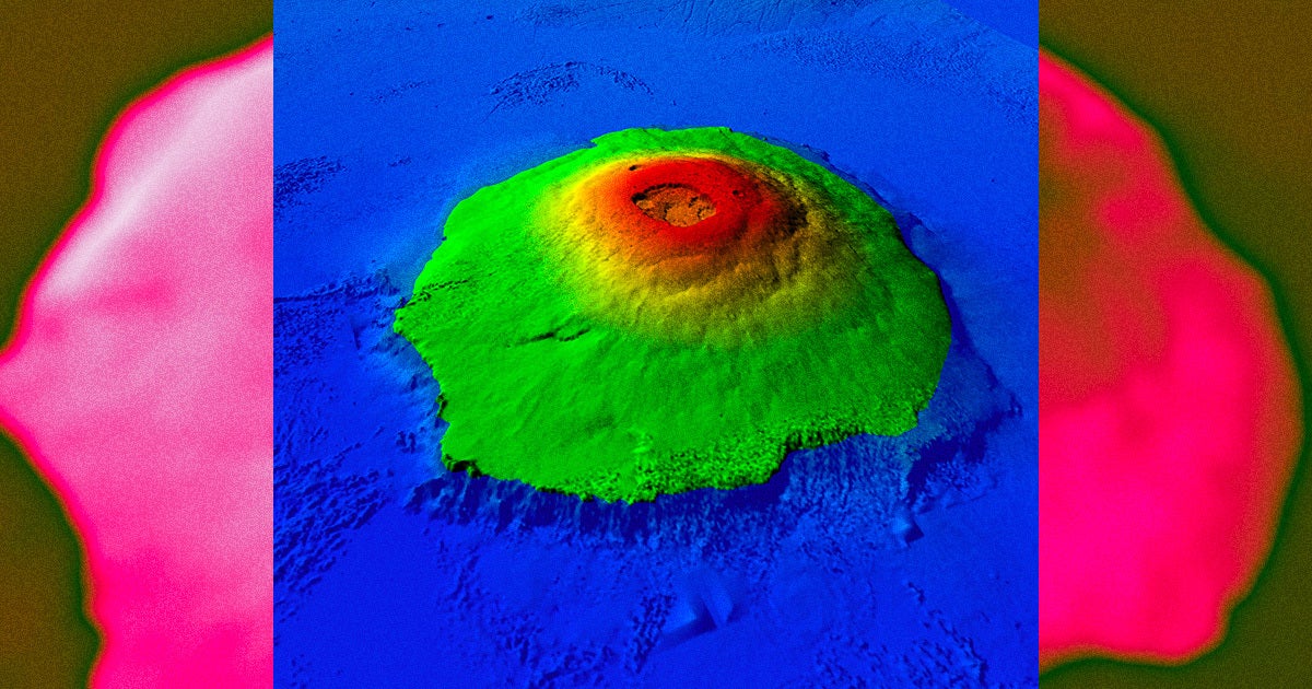 Scientists are positing that Mars' giant Olympus Mons volcano, which is roughly the size of France, may once have been an island.