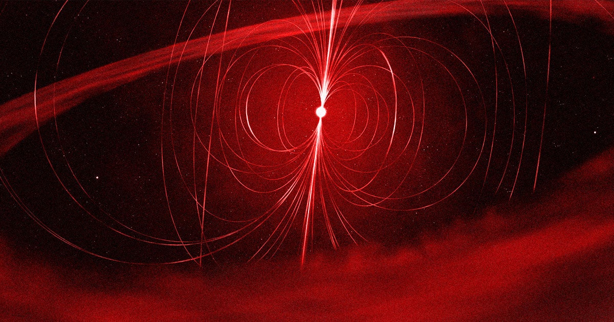 Astronomers have discovered a suspected magnetar, which has been sending out radio waves every 22 minutes since at least 1988.