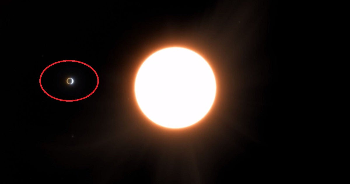 Glass and metal clouds serve as a protective mirror for a bizarre, ultra-hot exoplanet, which sits dangerously close to its home star.