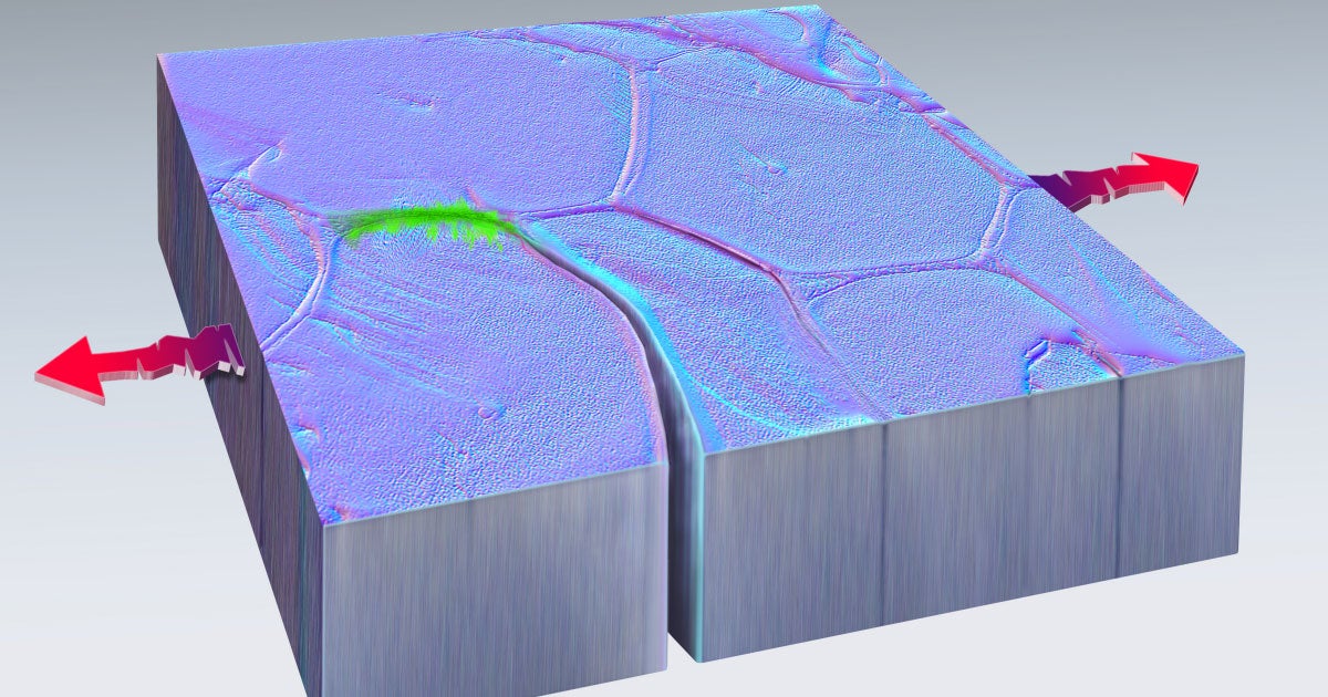 Scientists at Texas A&M University were stunned when a piece of metal appeared to heal itself before their eyes.