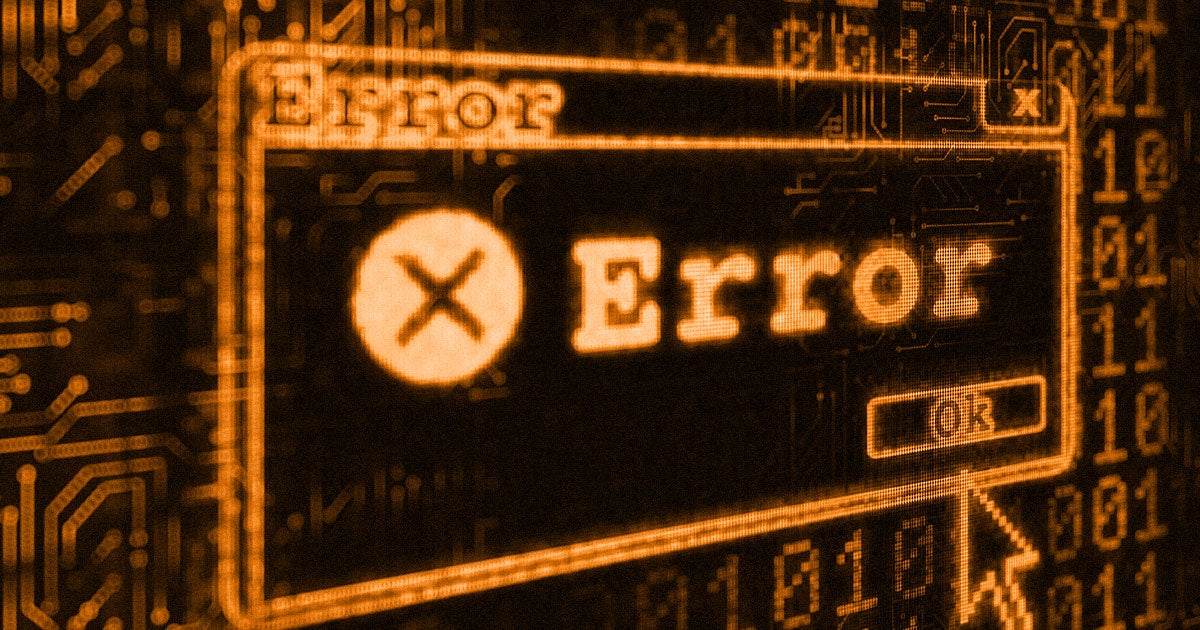 Researchers found that ChatGPT got just half of 517 Stack Overflow prompts wrong, indicating it's not great at spitting out perfect code.